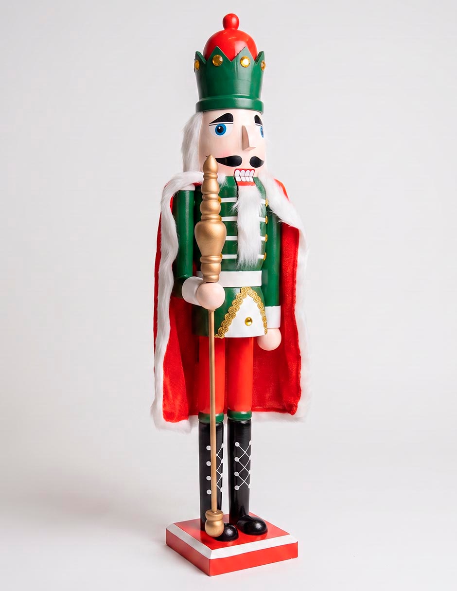 Figura decorativa de cascanueces christmas spirit 4