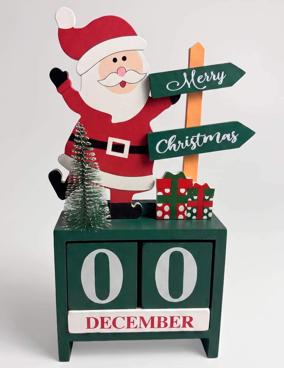 Calendario de cuenta regresiva navideño christmas spirirt Calendario de cuenta regresiva navideño christmas spirirt