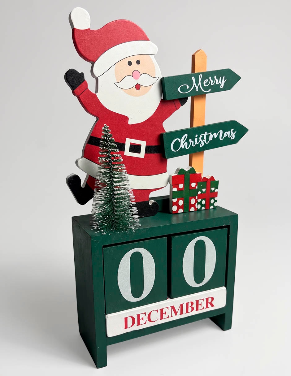 Calendario de cuenta regresiva navideño christmas spirirt 3