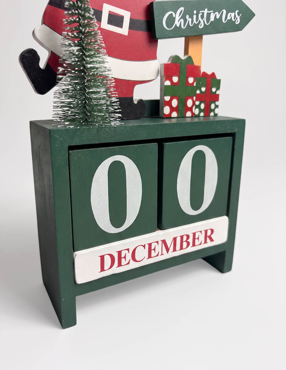 Calendario de cuenta regresiva navideño christmas spirirt 2
