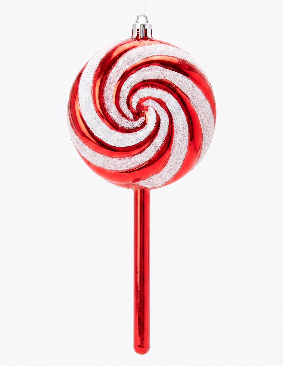 Set de ornamentos navideños con forma de paleta 1