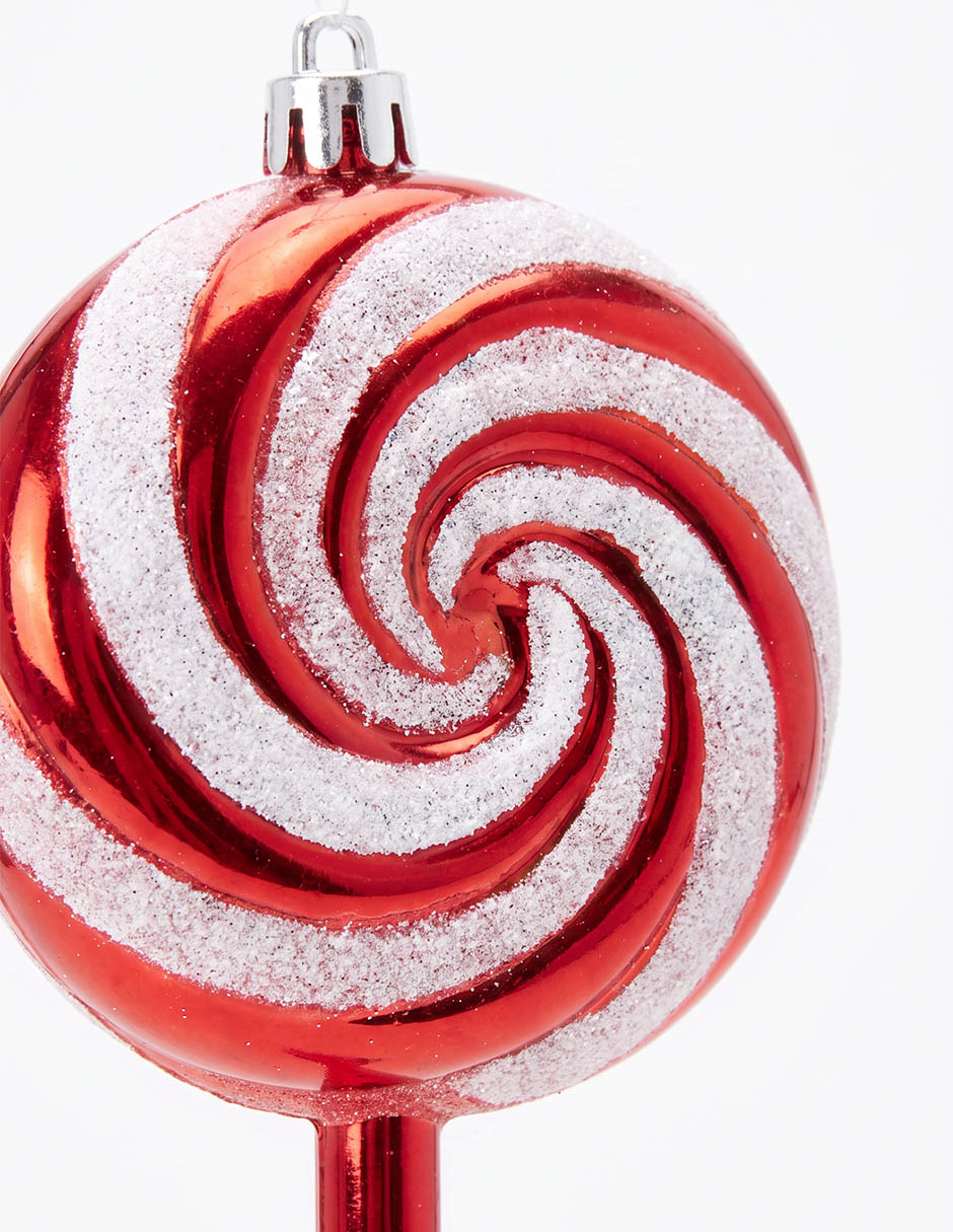 Set de ornamentos navideños con forma de paleta 3