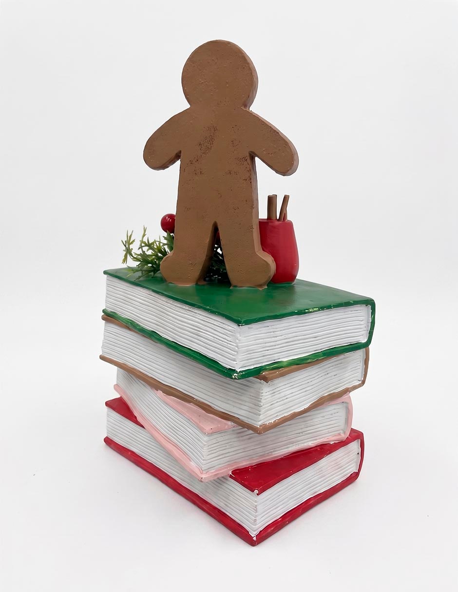 Figura decorativa navideña de cerámica 3