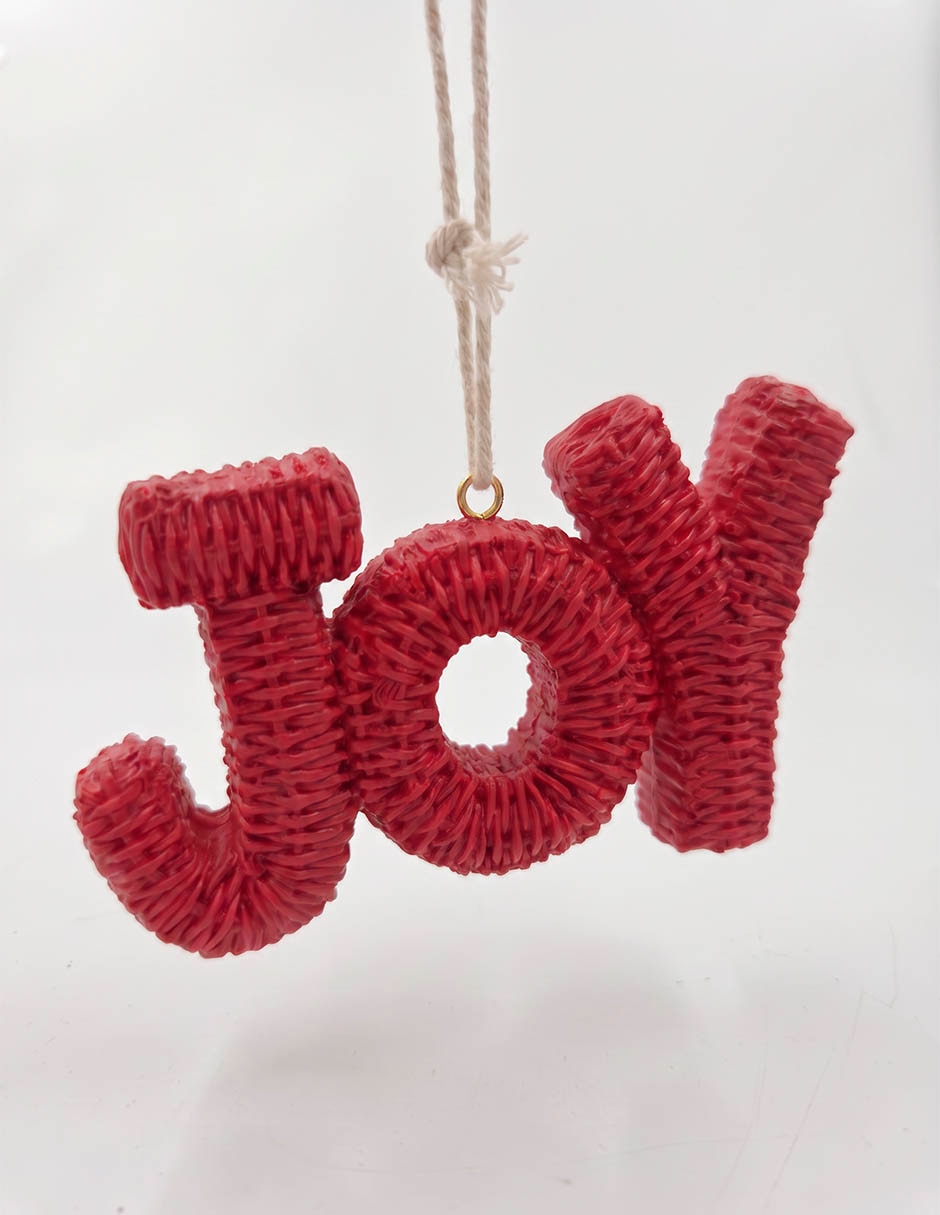 Ornamento Navidad letras