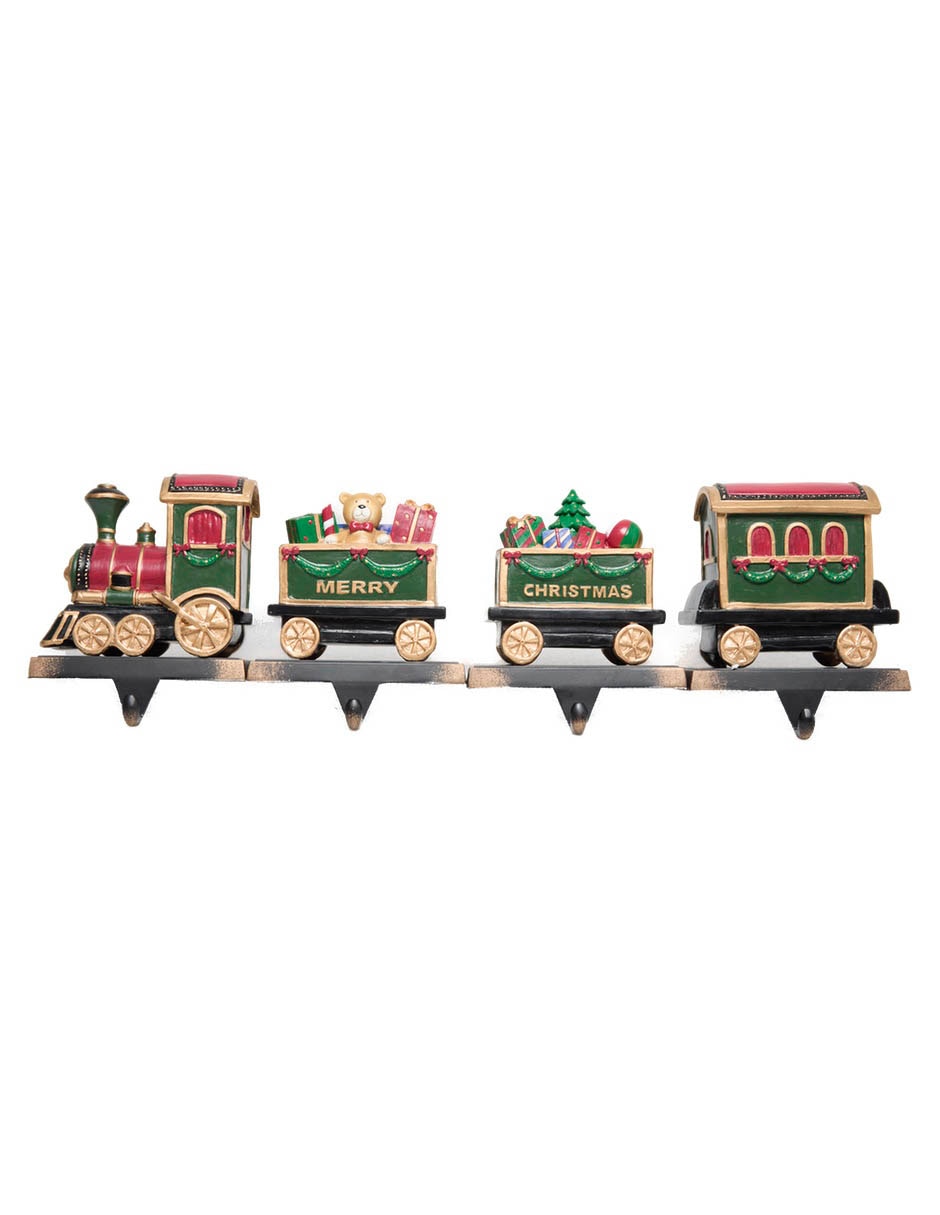 Set de 4 ganchos forma de tren 1