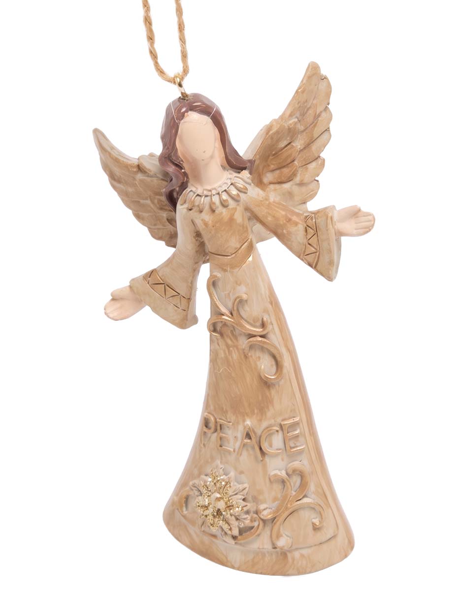 Ornamento navideño de ángel 3