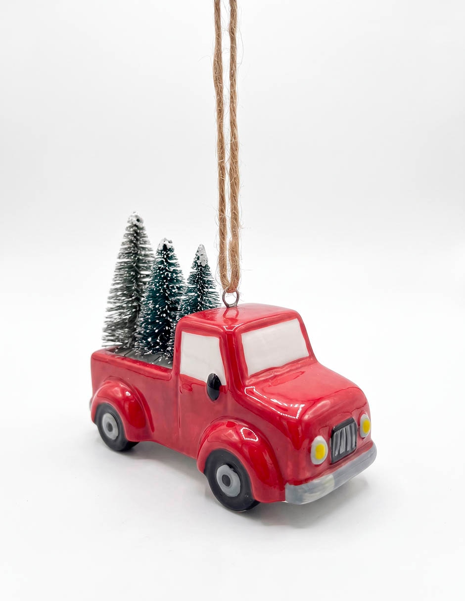 Ornamento navideño carrito 2