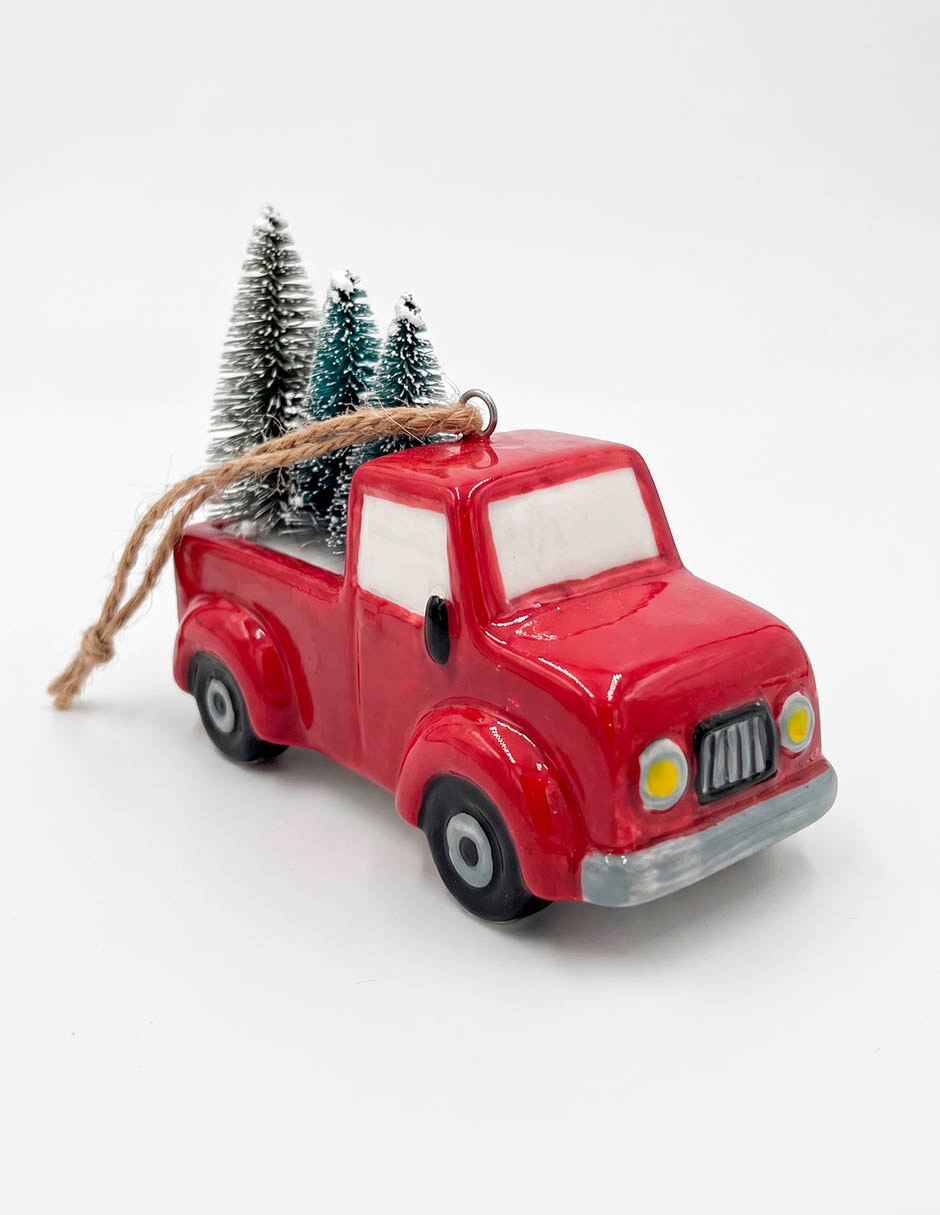 Ornamento navideño carrito 3