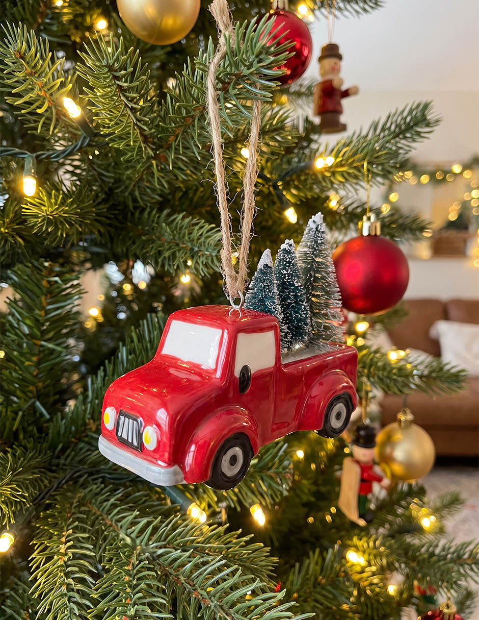 Ornamento navideño carrito Ornamento navideño carrito