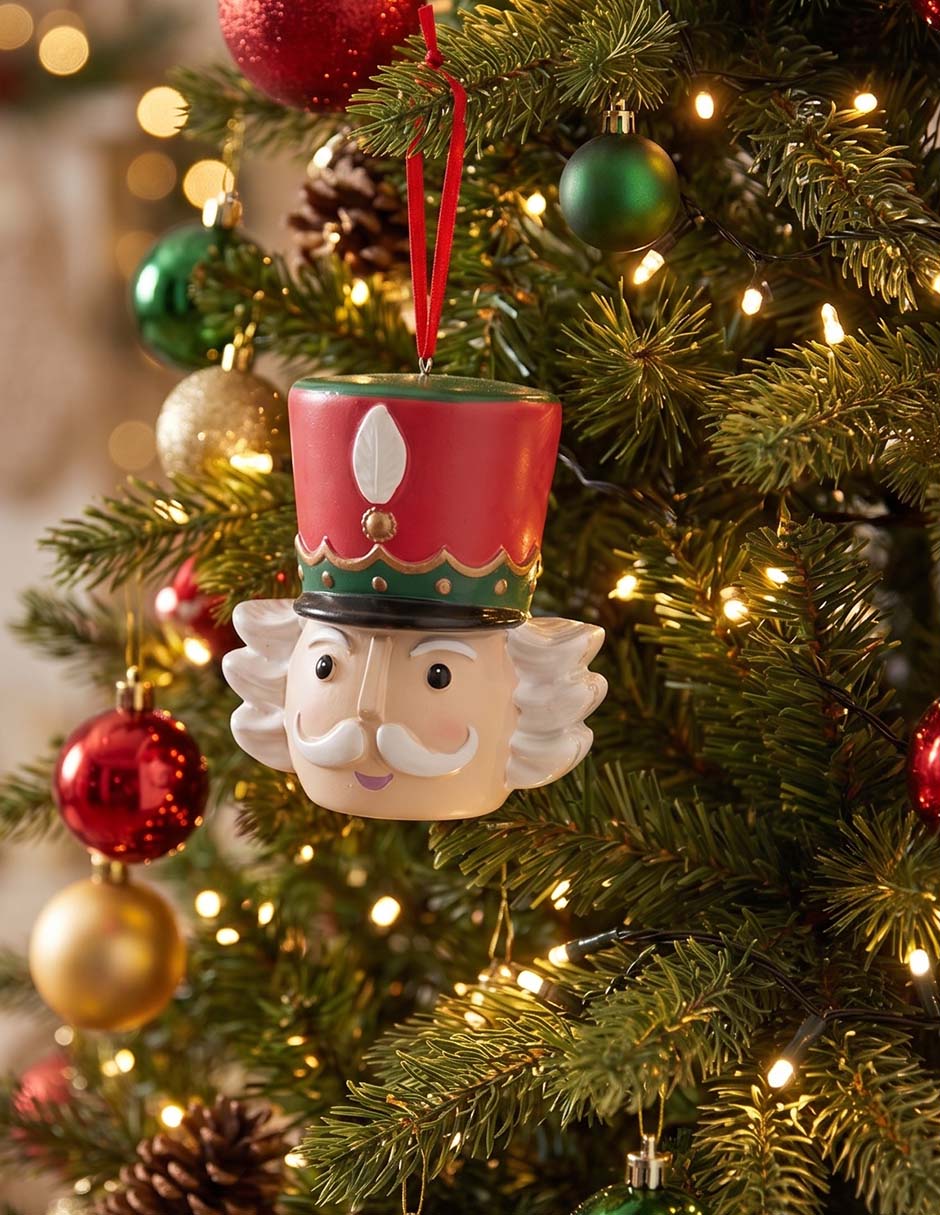 Ornamento navideño cascanueces 4