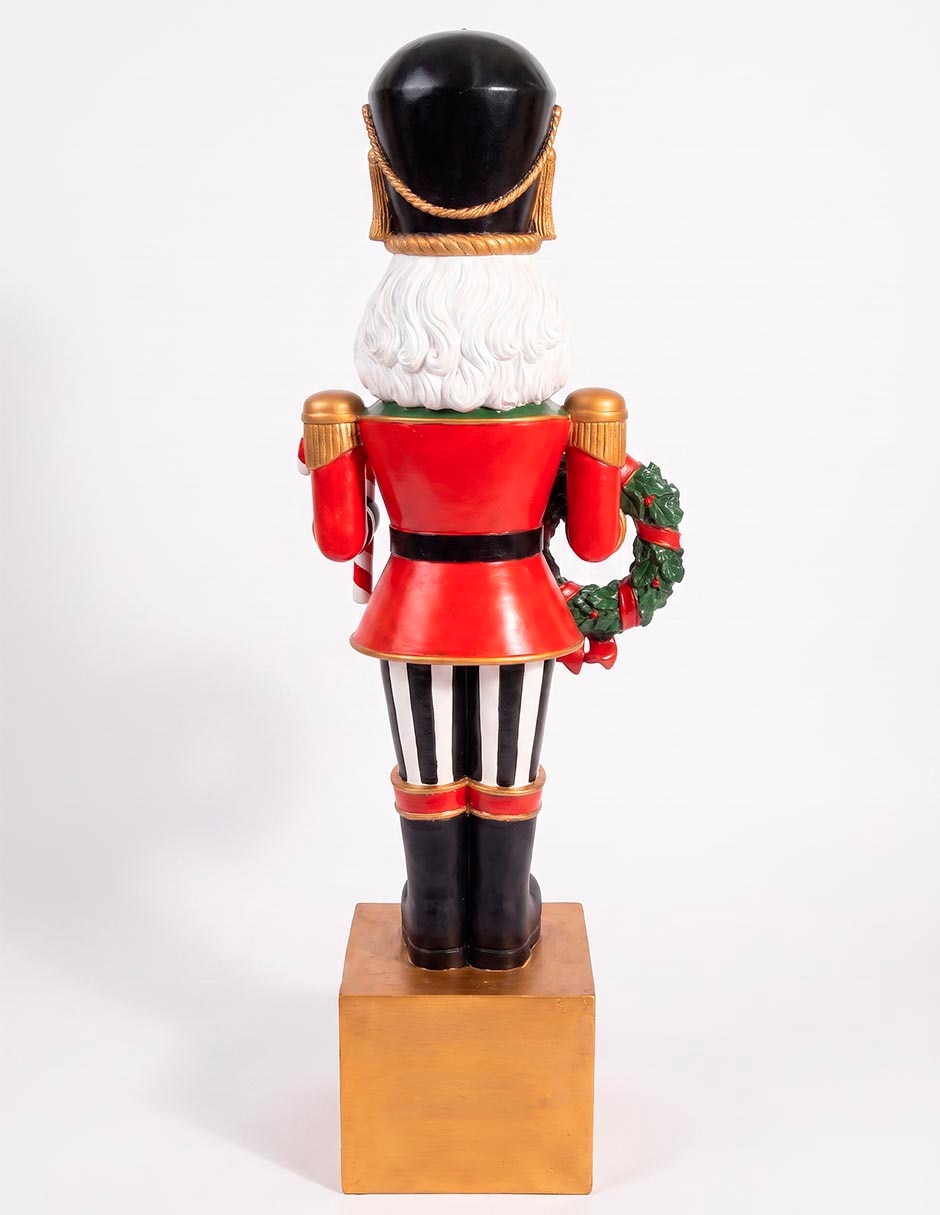 Figura decorativa navideña de cascanueces 3