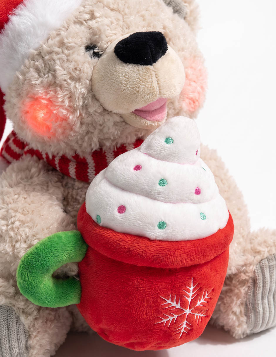 Peluche de oso navideño de 28 cm 2