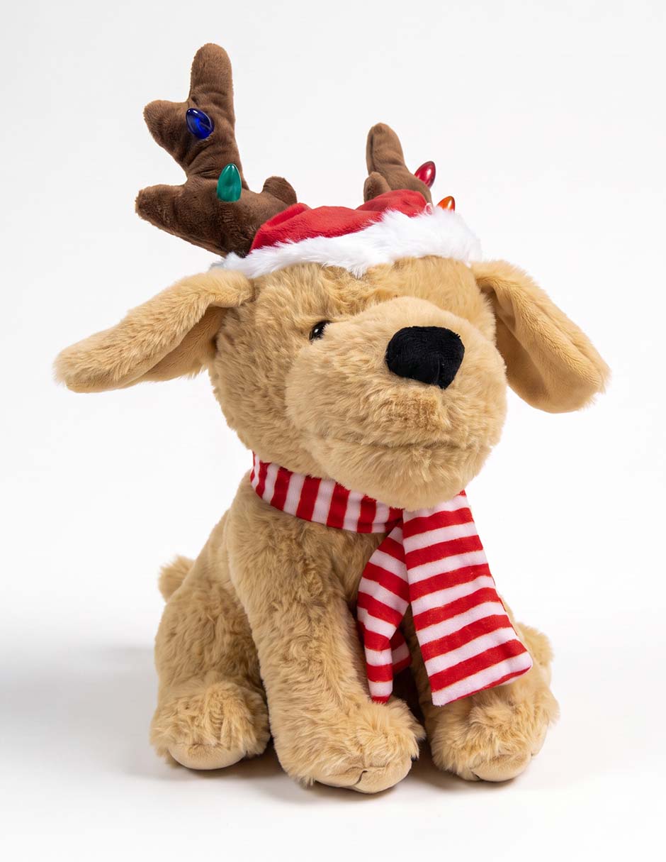 Peluche de reno de 33 cm 2