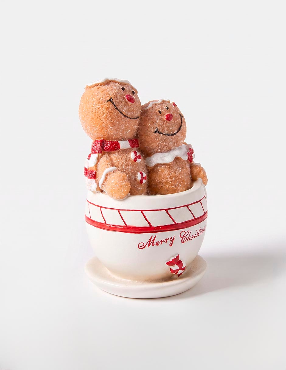 Figura decorativa de muñeco jengibre 3