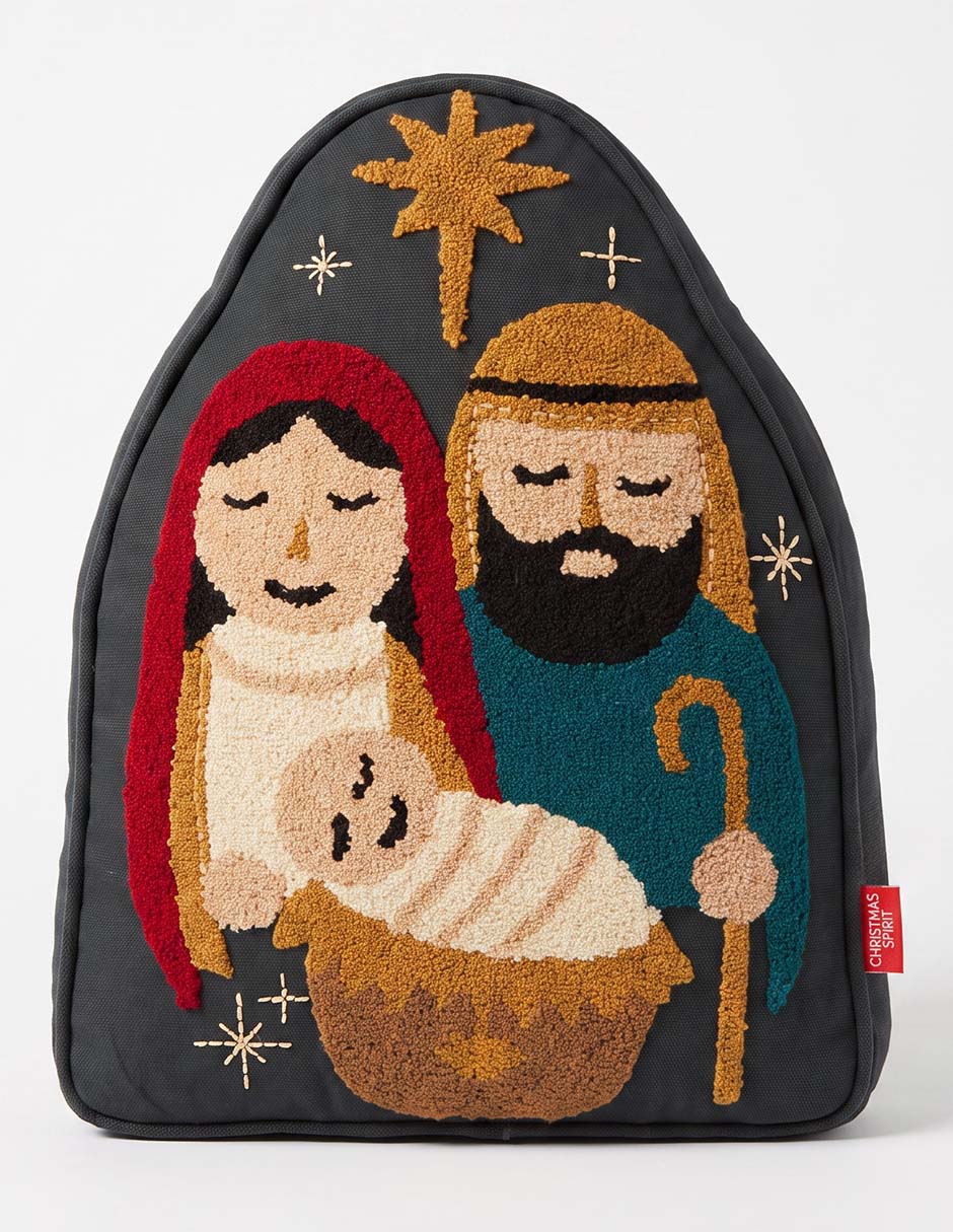 Cojín decorativo navideño