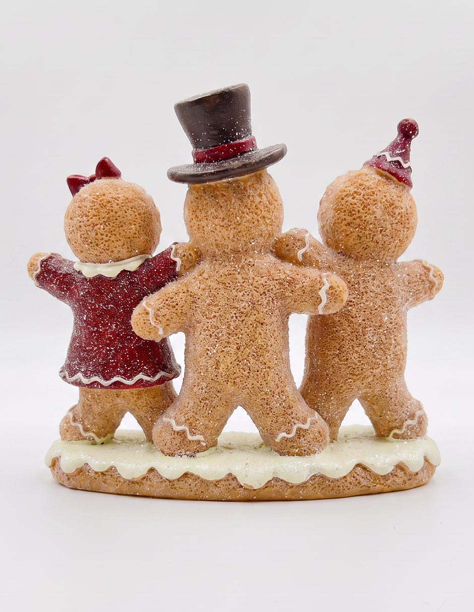 Figura decorativa de muñeco jengibre christmas sipirit 3