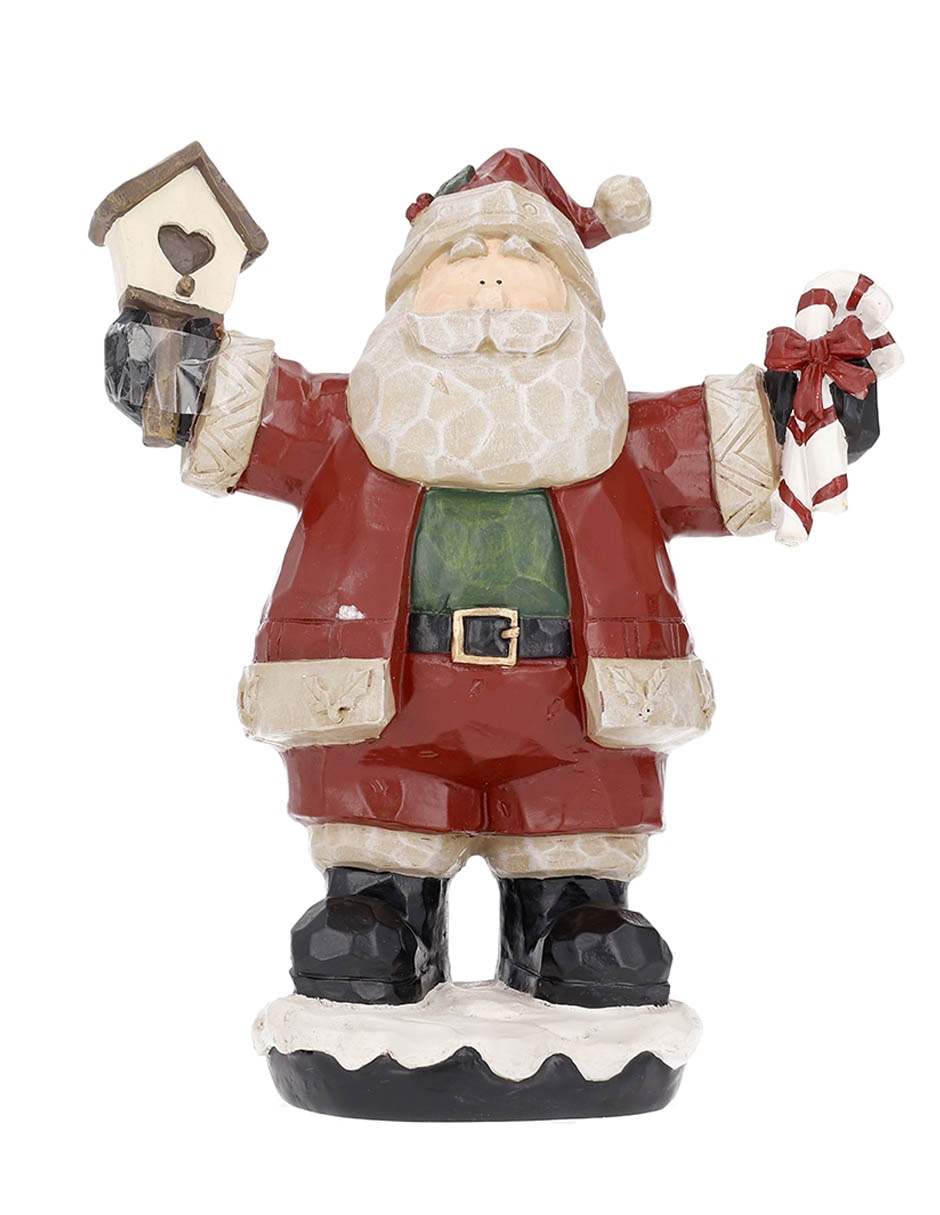 Figura decorativa navideña de santa claus