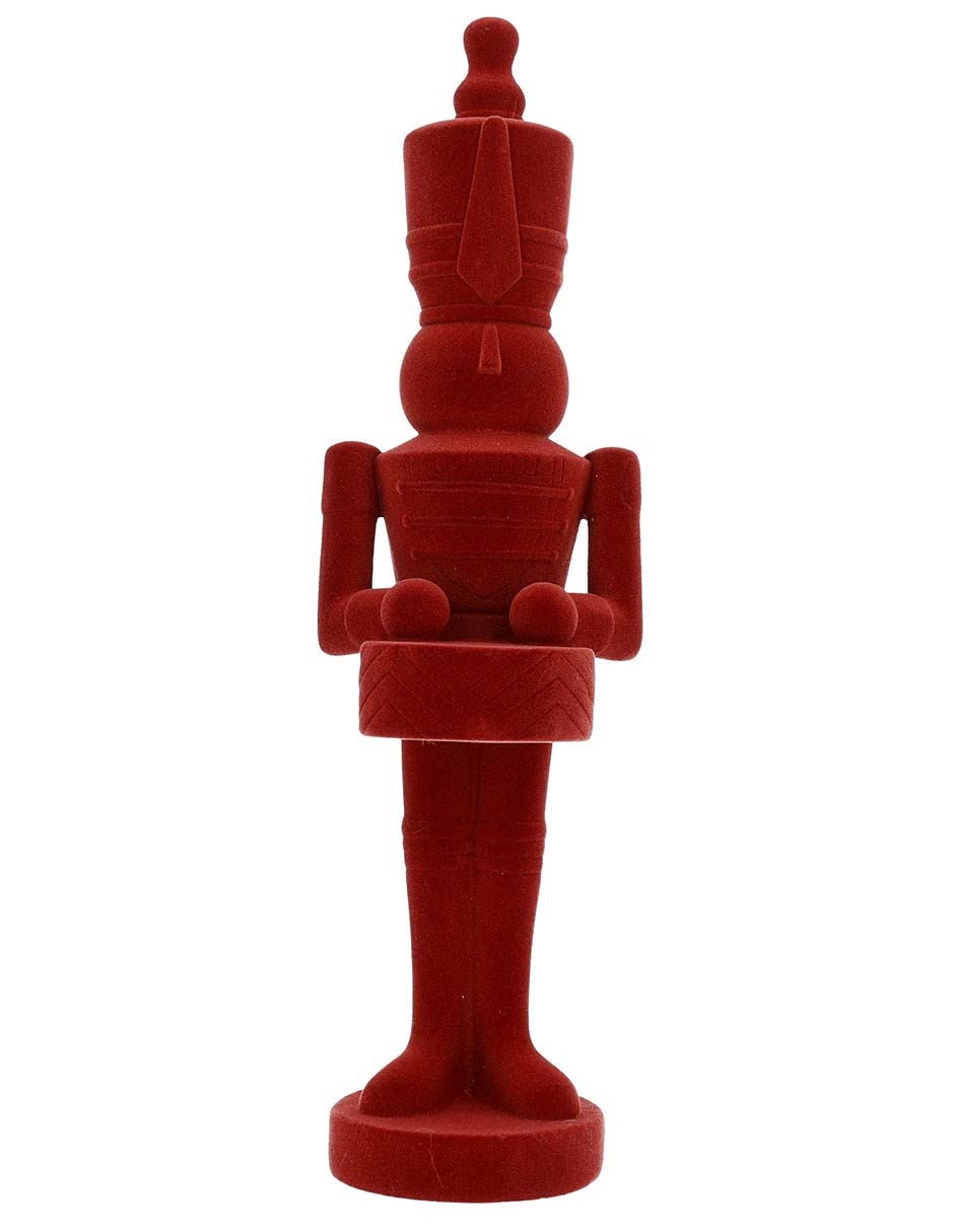 Figura decorativa navideña de cascanueces