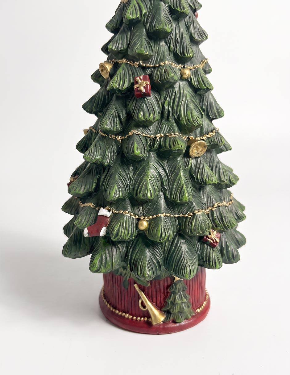 Figura decorativa navideña de árbol 2
