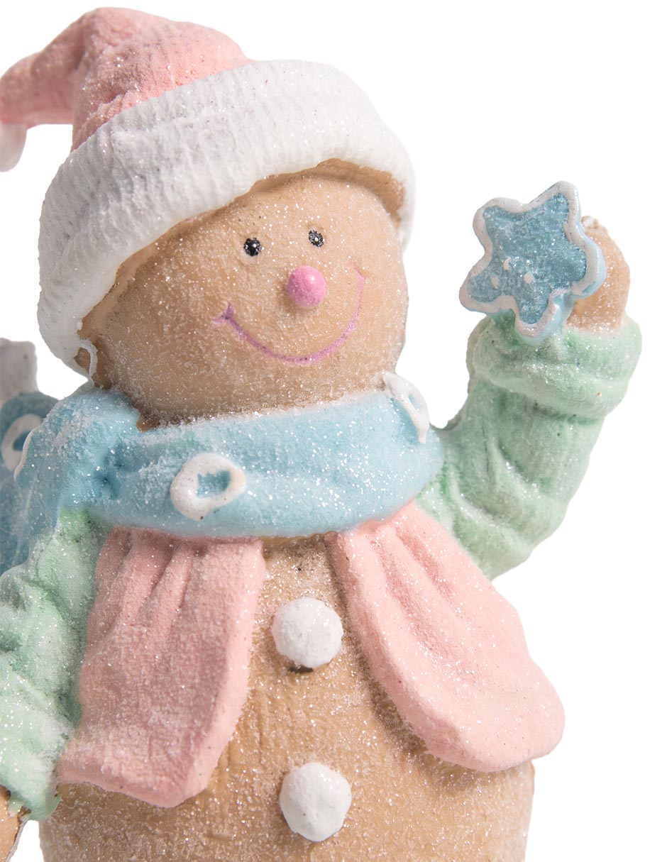 Figura decorativa navideña de snowman 2