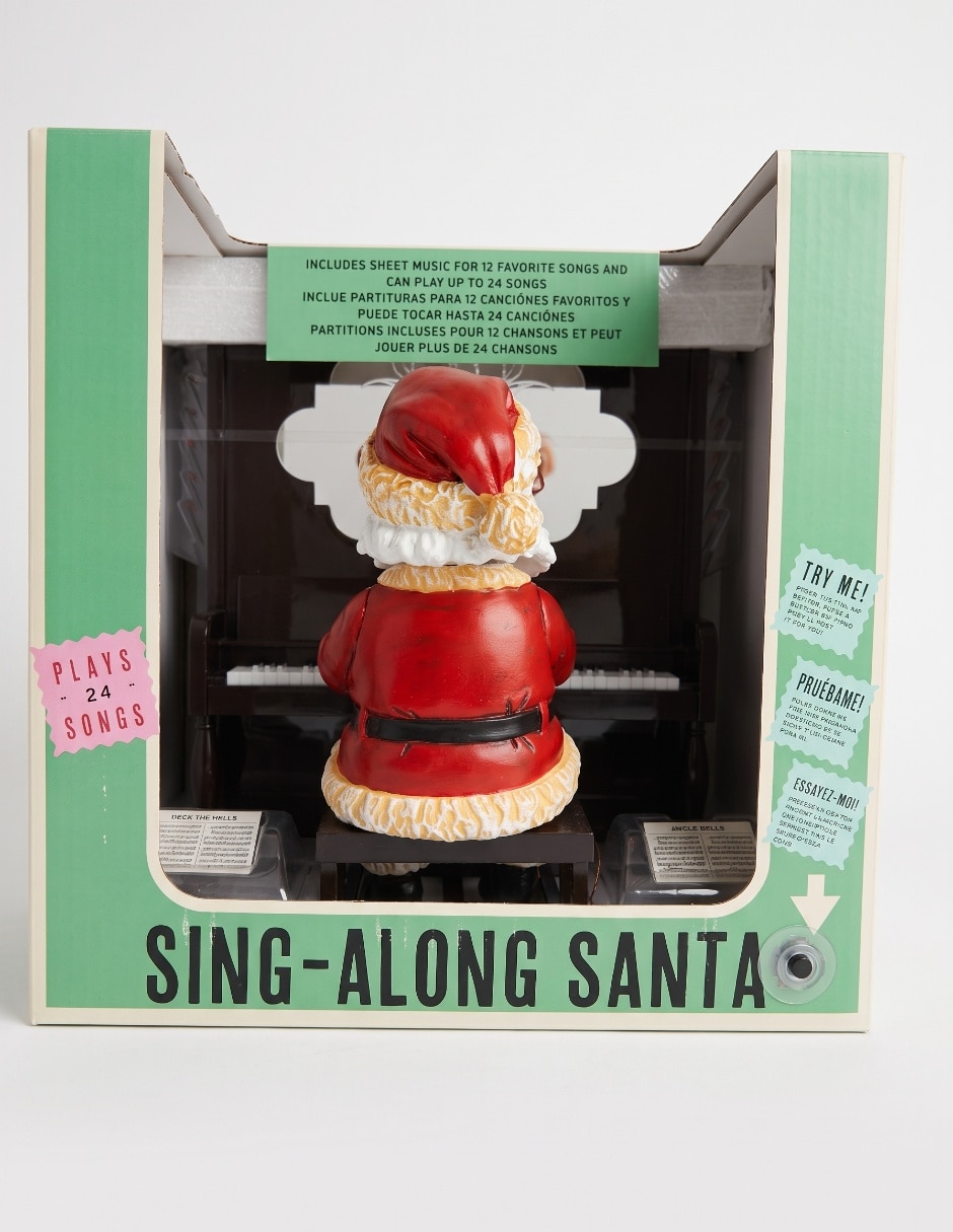 Figura decorativa navideña de Santa Claus Figura decorativa navideña de Santa Claus