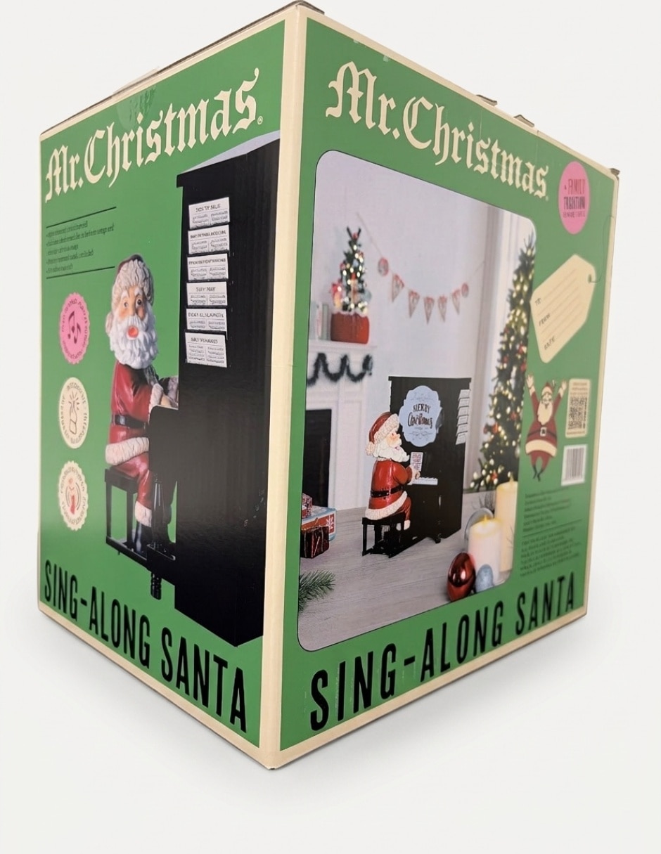 Figura decorativa navideña de Santa Claus 2