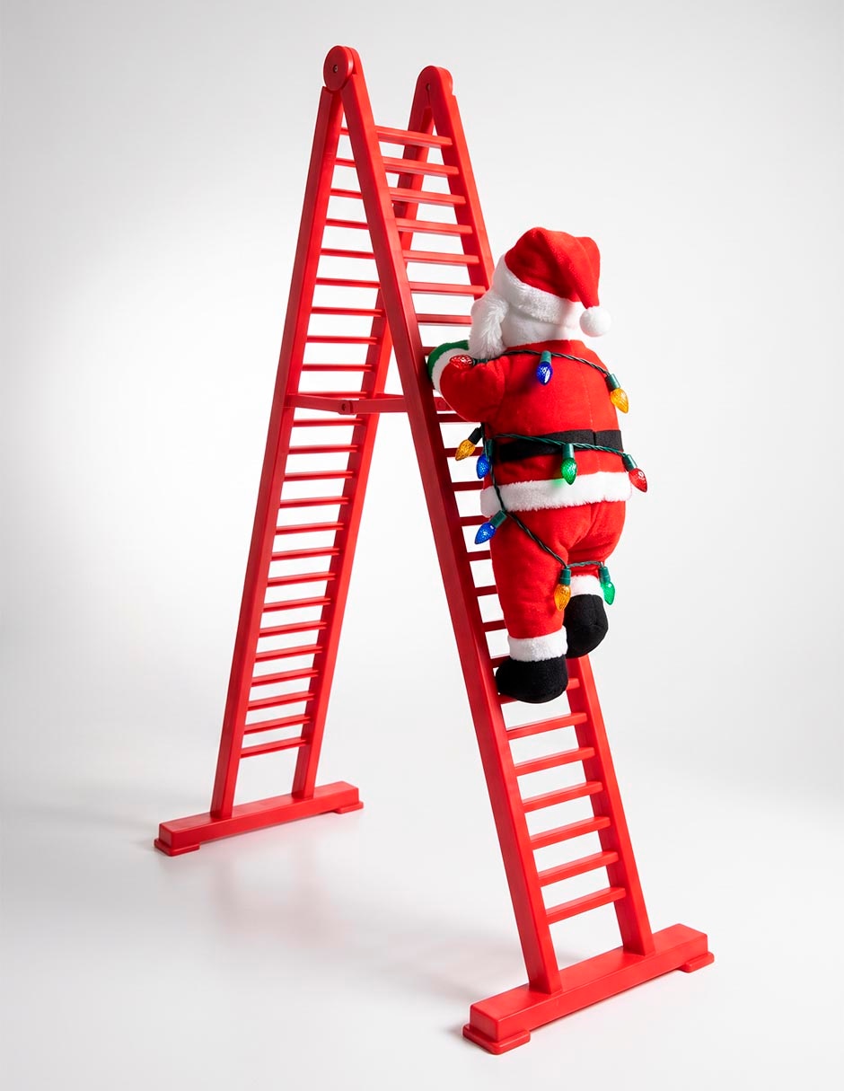 Figura decorativa de santa claus mr christmas 4