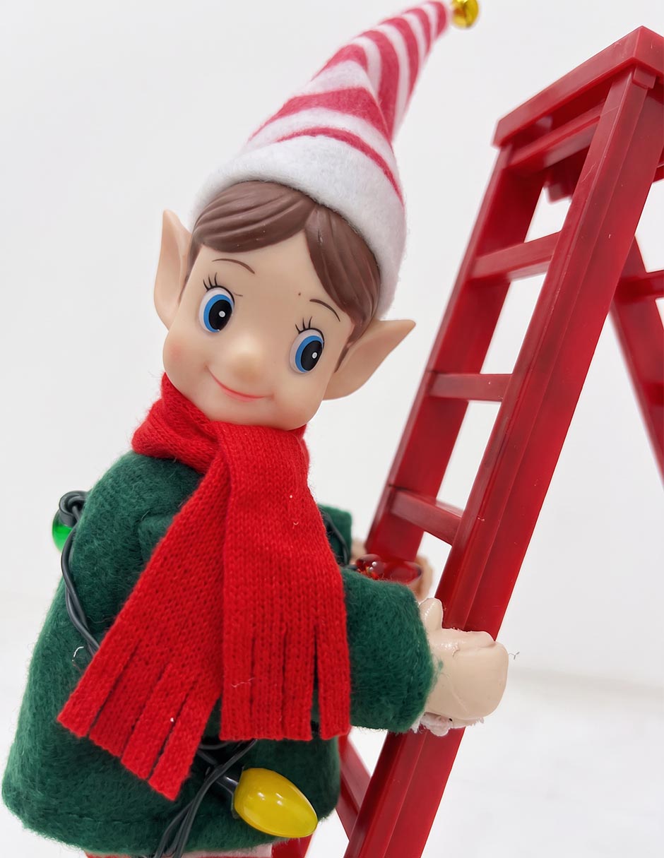 Figura decorativa Elfo Mr Christmas 2