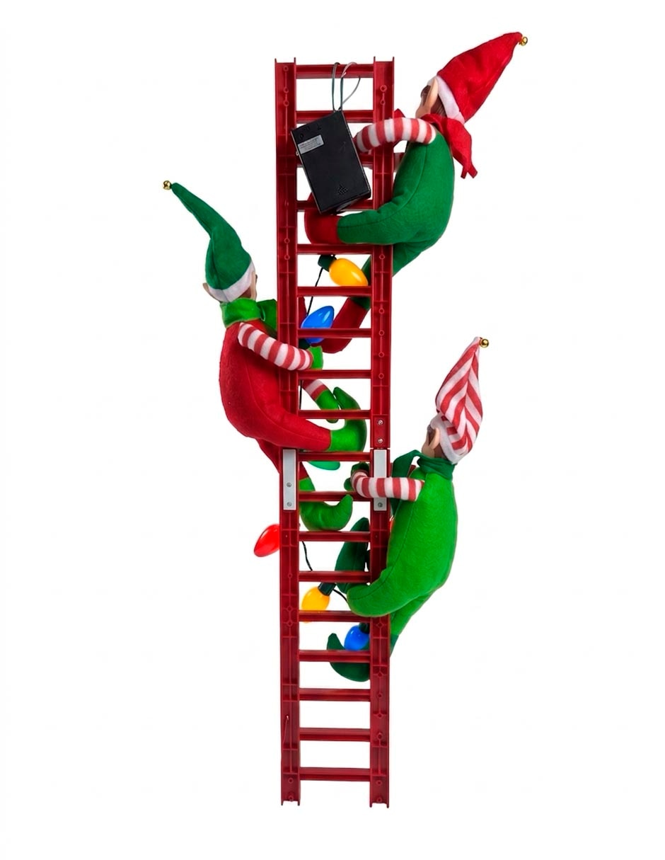 Figura decorativa de elfos Mr Christmas 3