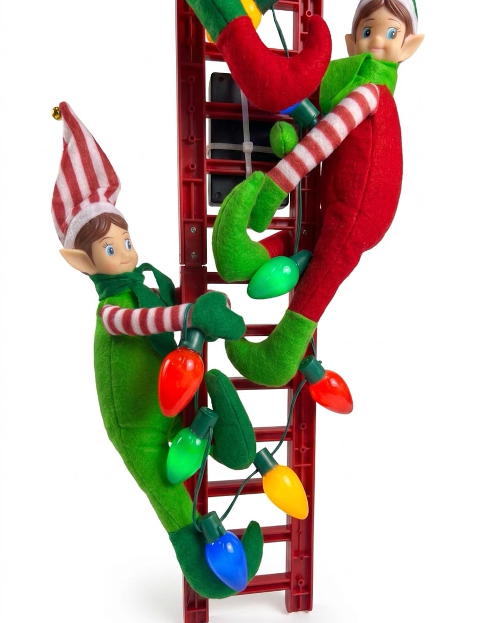 Figura decorativa de elfos Mr Christmas 2