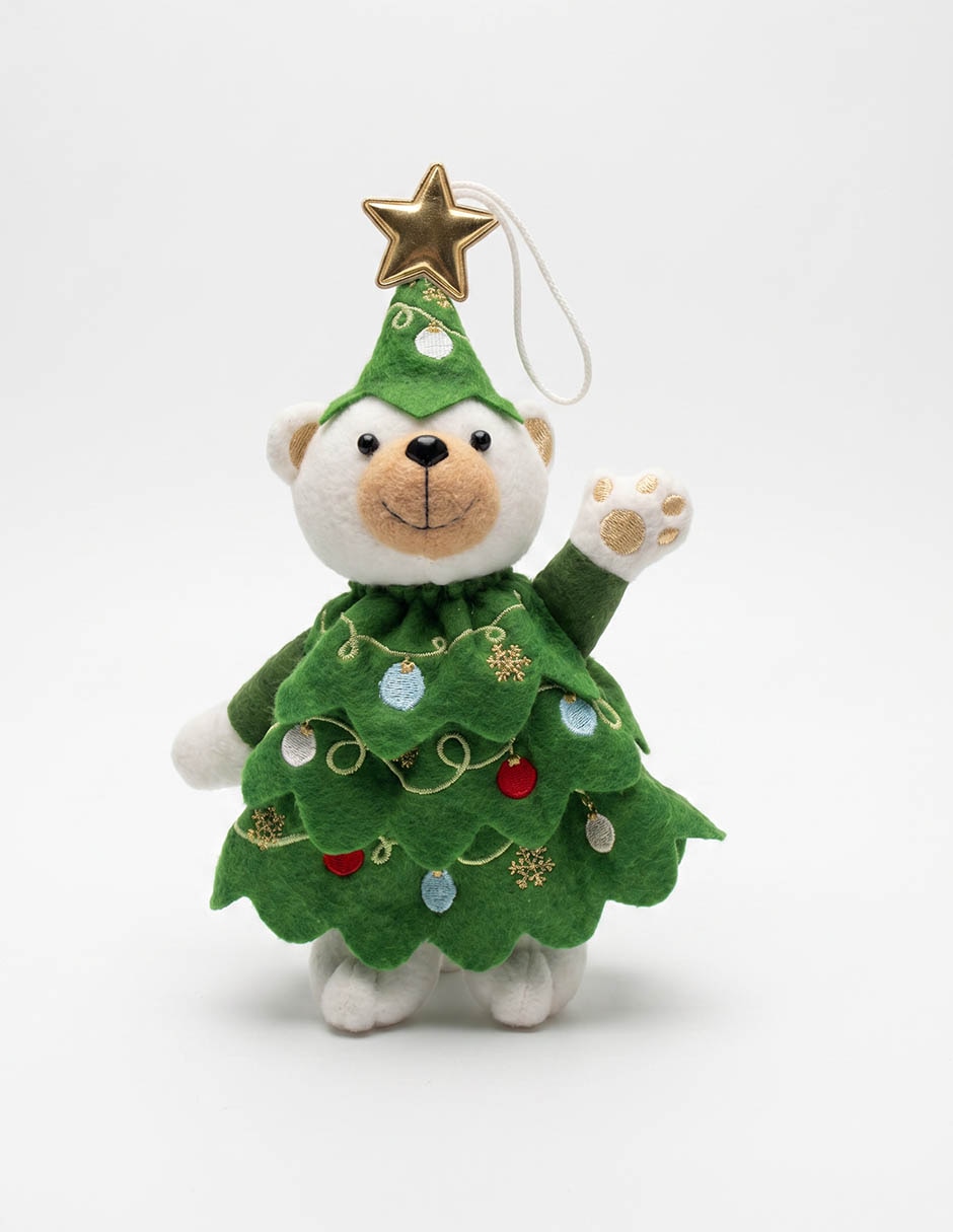 Ornamento navideño oso 1