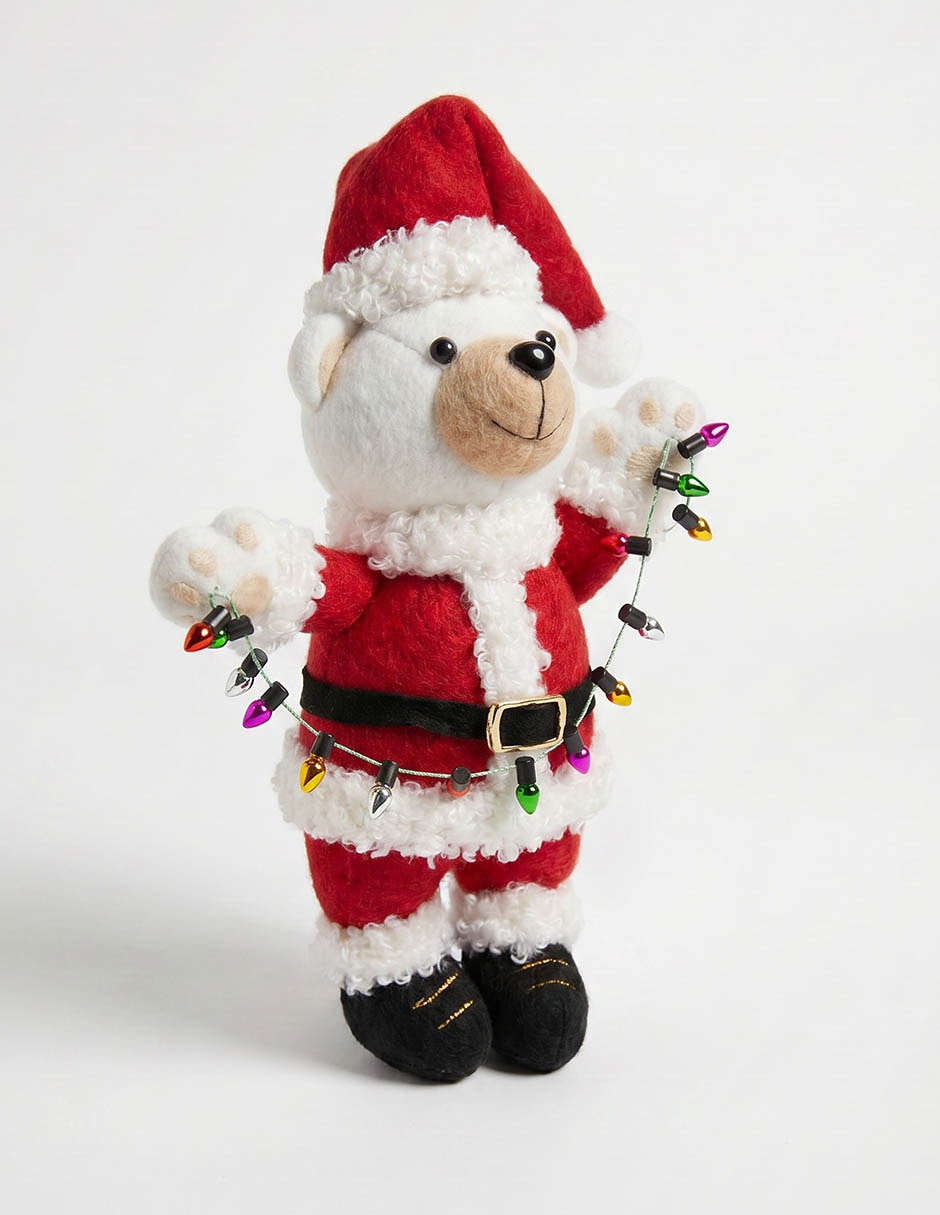 Ornamento navideño oso 2