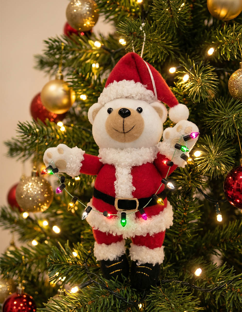 Ornamento navideño oso Ornamento navideño oso