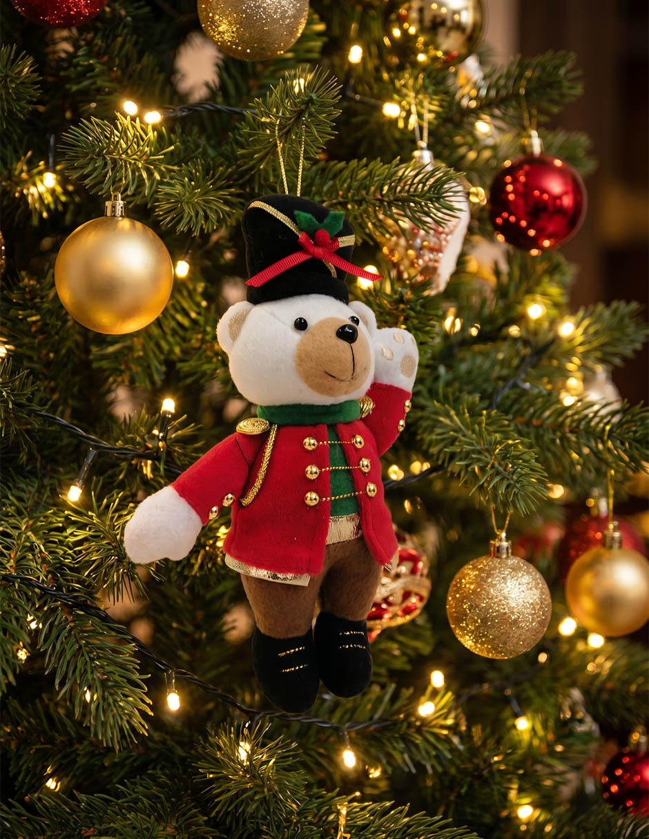Ornamento navideño oso
