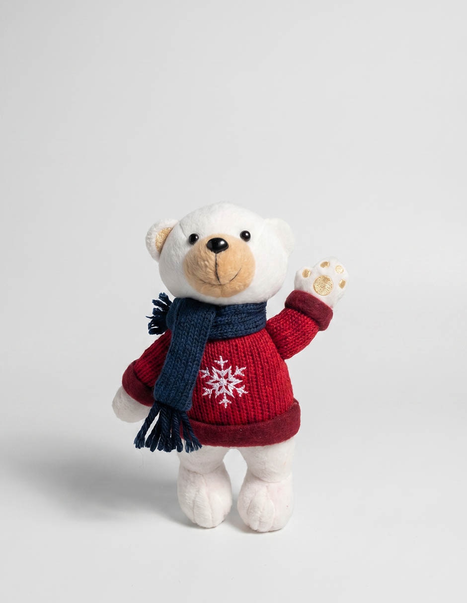 Ornamento navideño oso 1