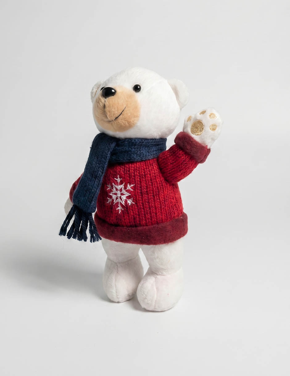 Ornamento navideño oso 2