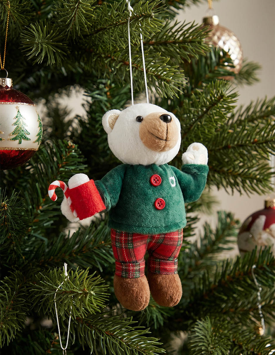 Ornamento navideño oso
