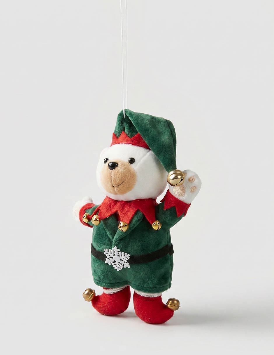 Ornamento navideño oso