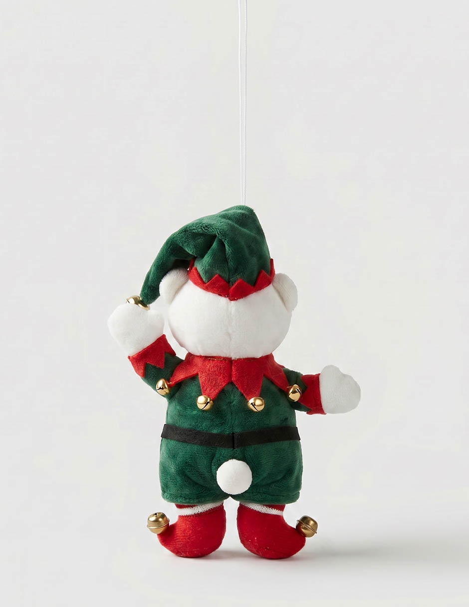 Ornamento navideño oso 3