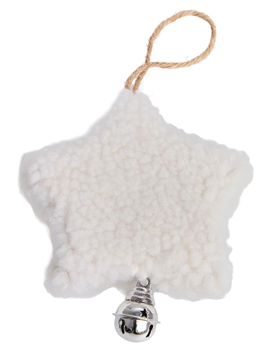 Ornamento navideño estrella 4