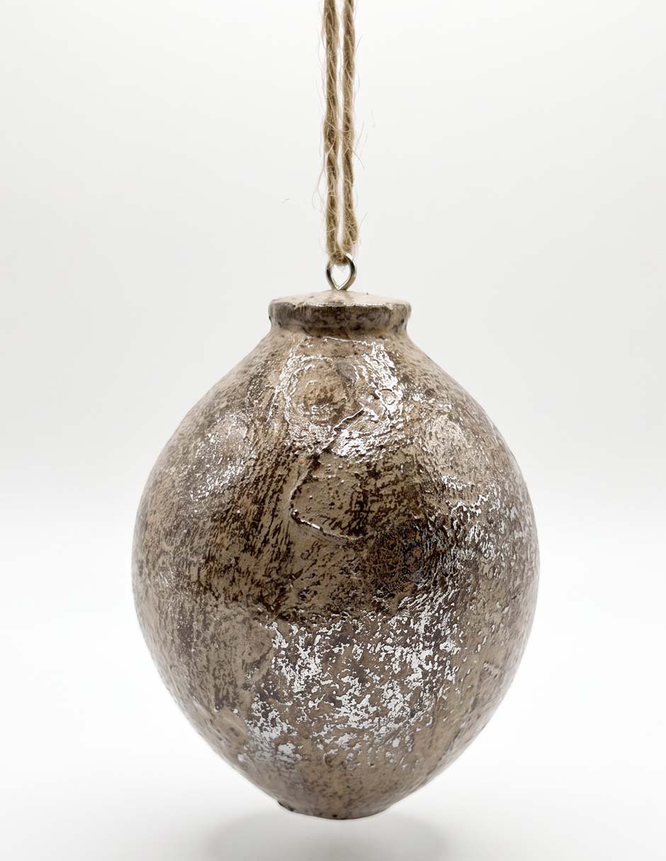 Ornamento navideño cebolla Metallic 4