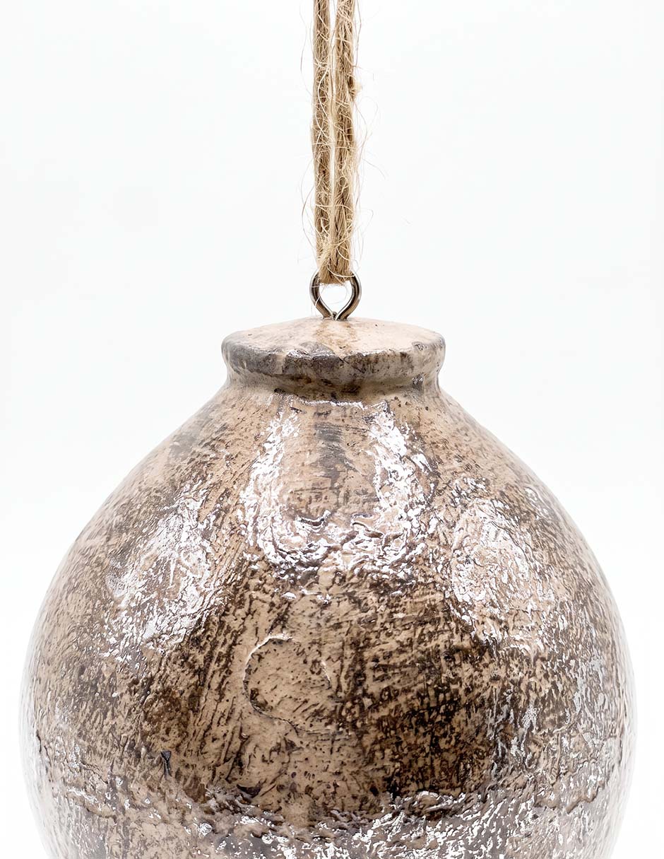 Ornamento navideño cebolla Metallic 3