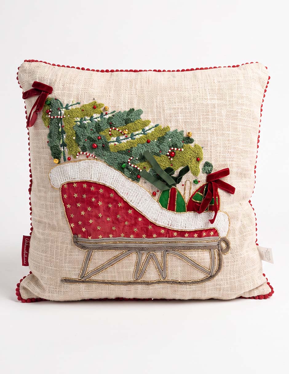 Cojín decorativo navideño 1