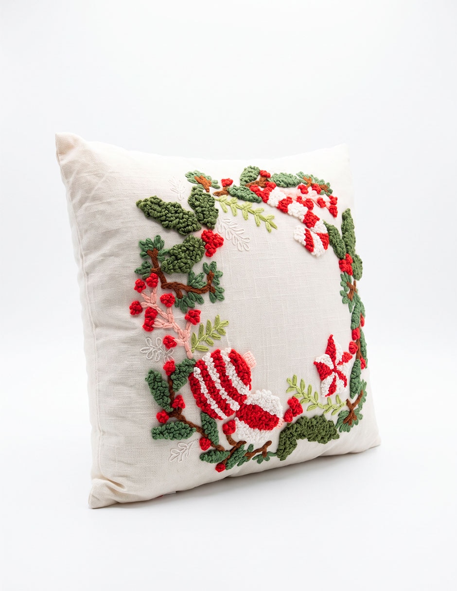 Cojín decorativo navideño