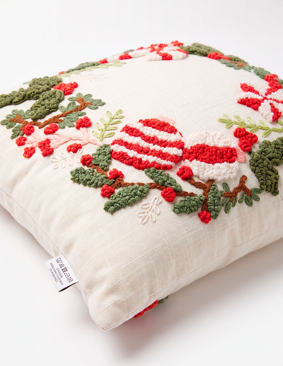 Cojín decorativo navideño