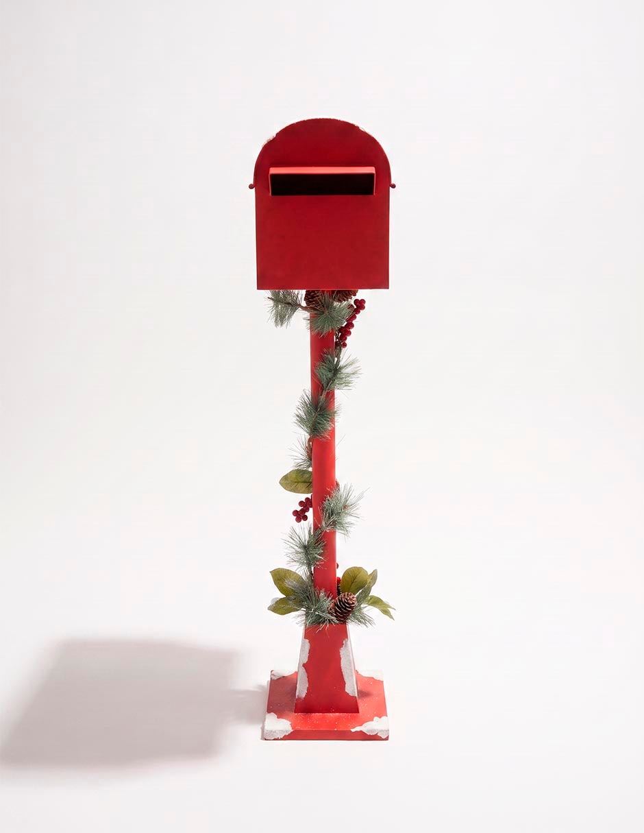 Figura decorativa navideña de buzón 3