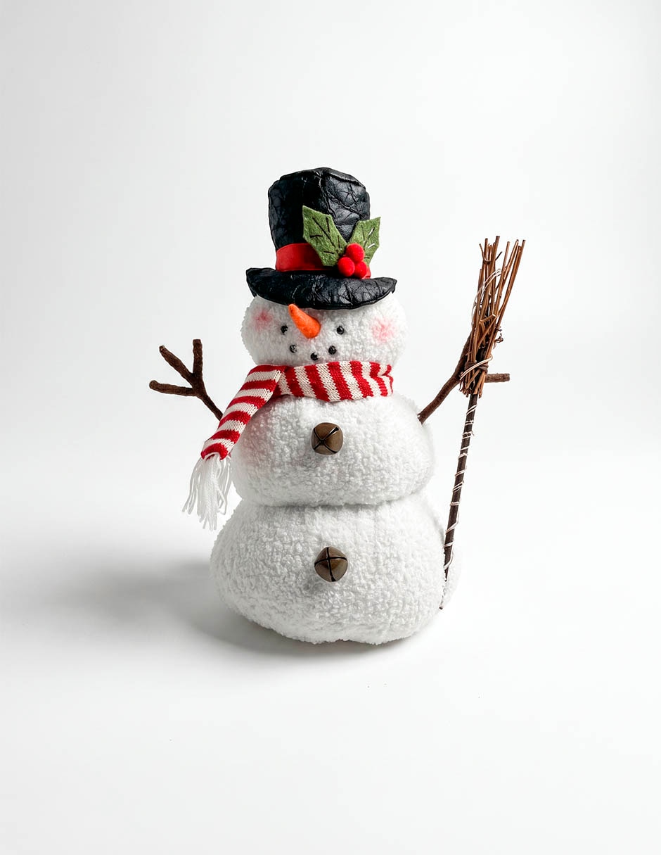 Figura decorativa navideña de snowman 1