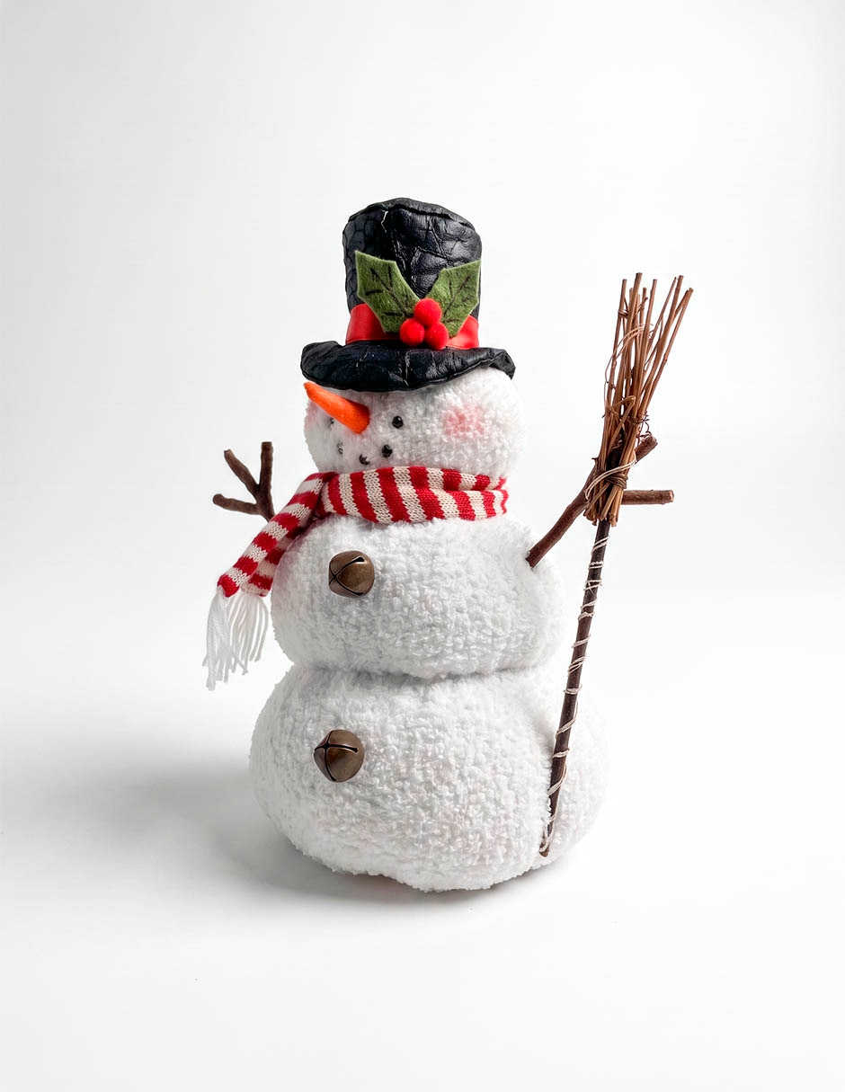Figura decorativa navideña de snowman 3