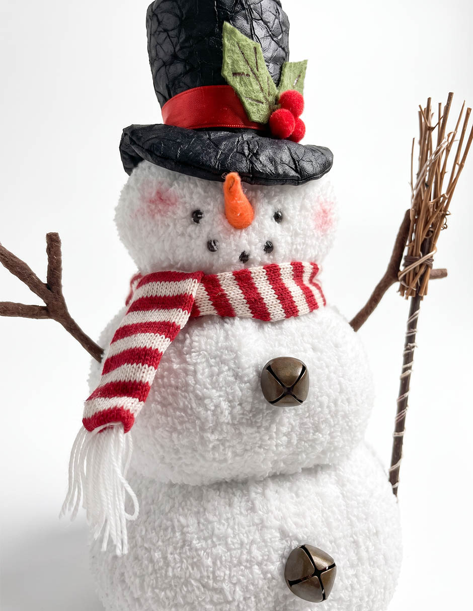Figura decorativa navideña de snowman Figura decorativa navideña de snowman