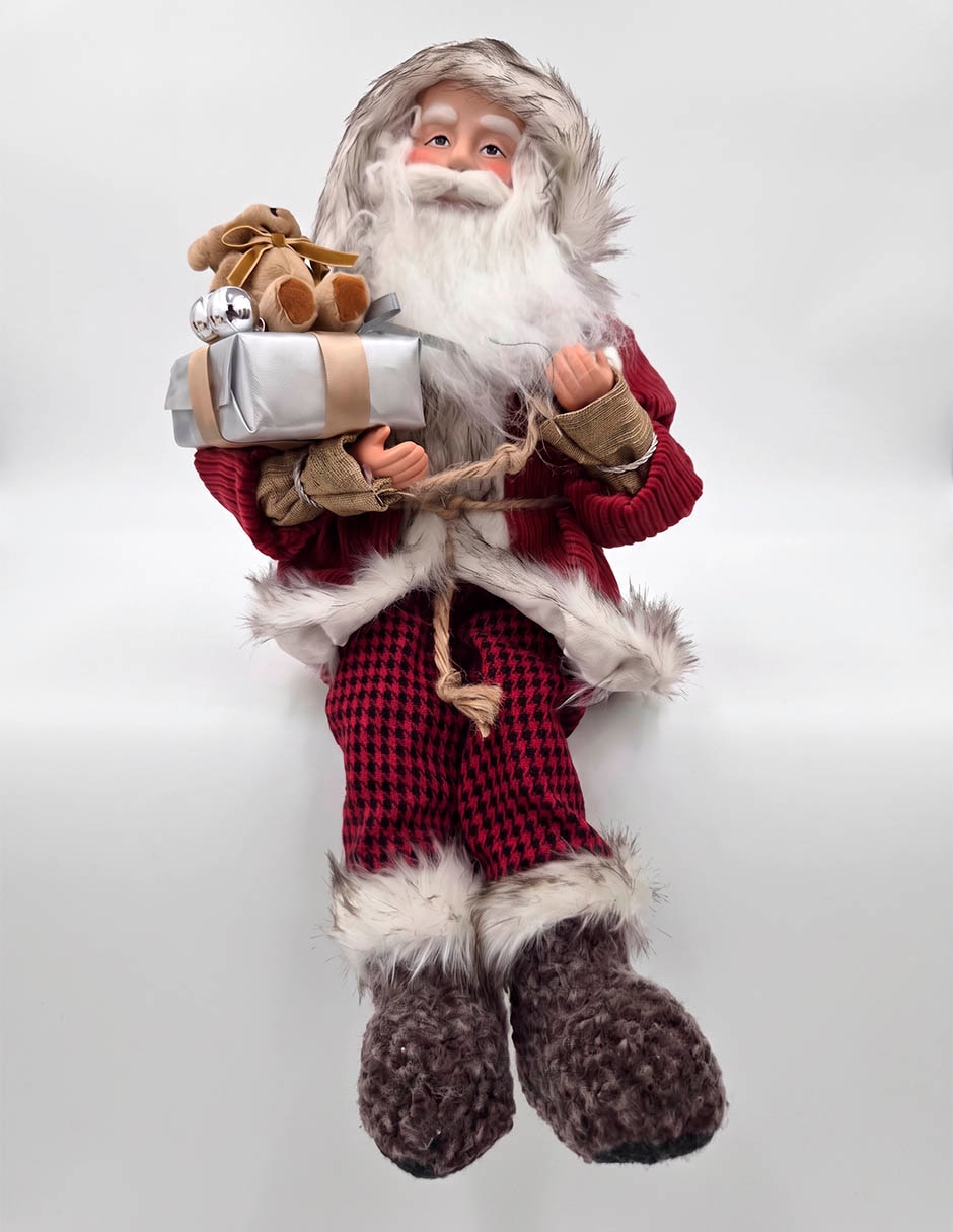 Figura decorativa de santa claus 1